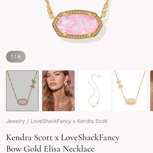 Kendra Scott LoveShack necklace